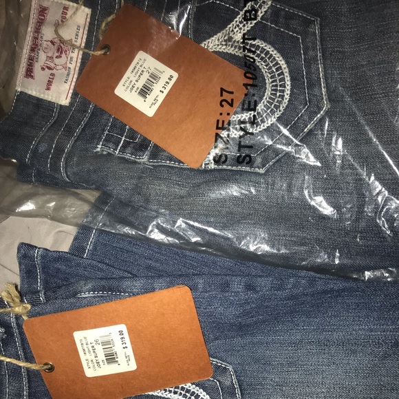 Boy Gucci shirt girl true religion jeans. S 24&26. - Picture 2 of 2